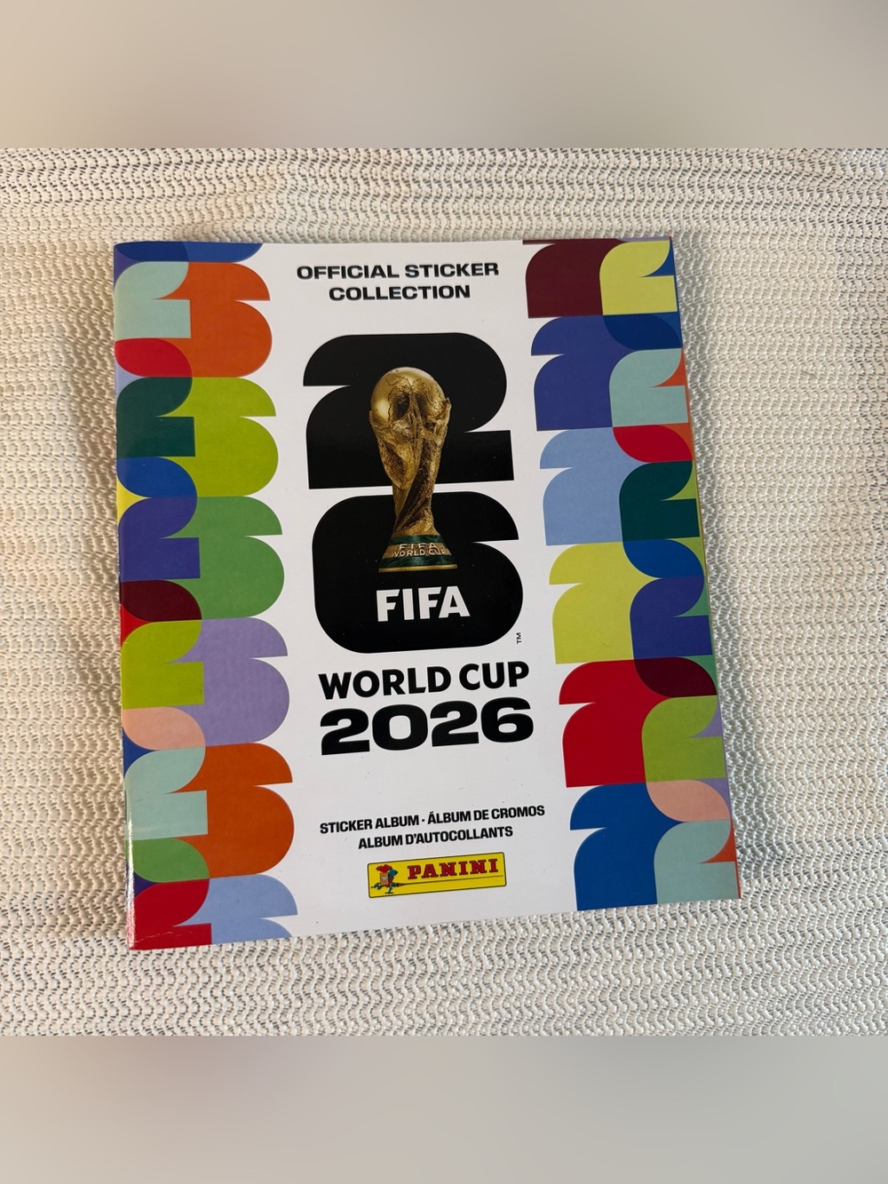 Panini FIFA World Cup 2026 Official Sticker Collection Album Book – Empty/Unused